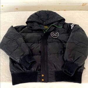 ALPHA INDUSTRIES Combat N-2B Down Parka Black/Forest Green size XXL